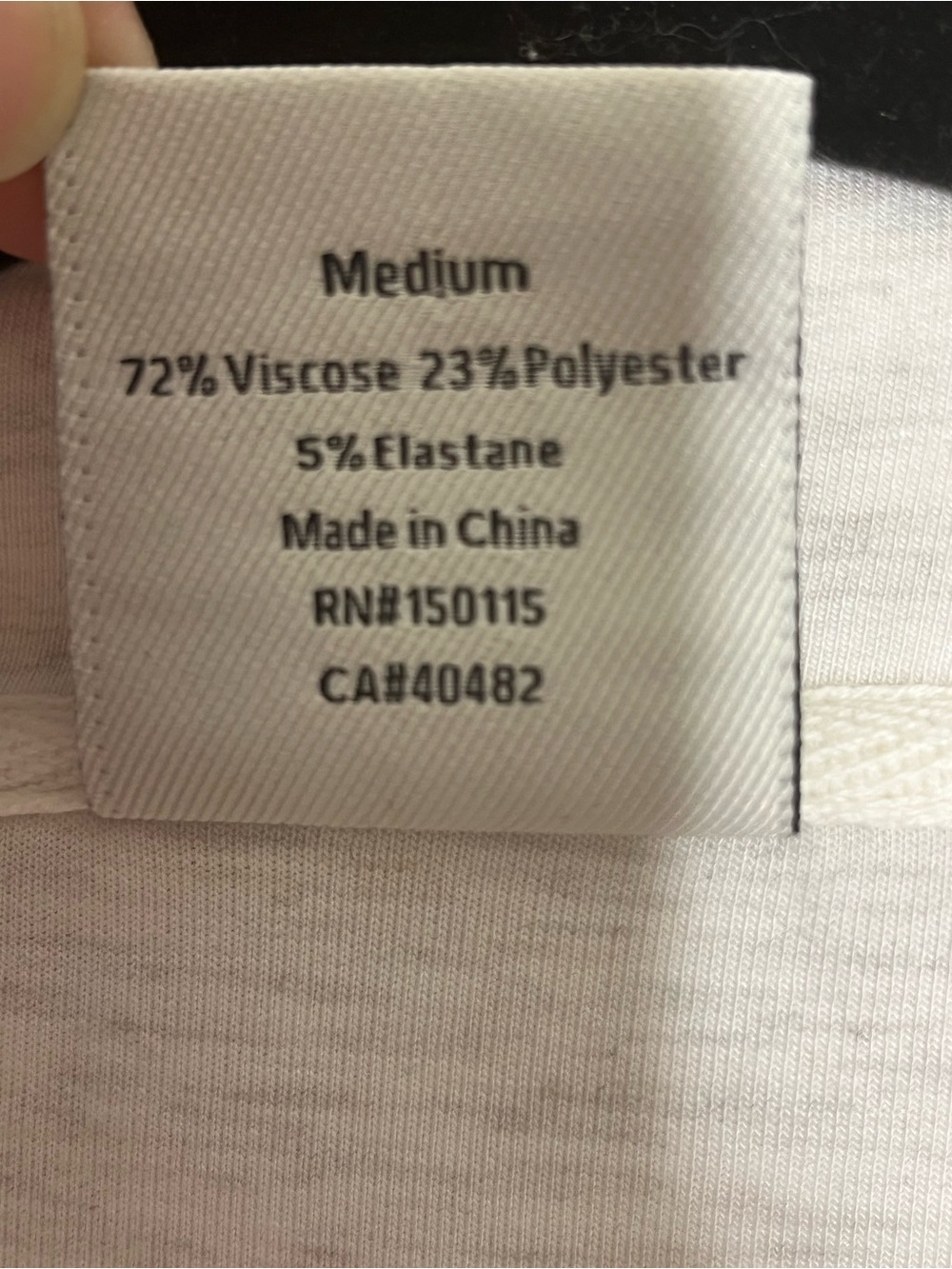 VARLEY Ivory Marl Keller Half Zip Pullover - Picture 4 of 6